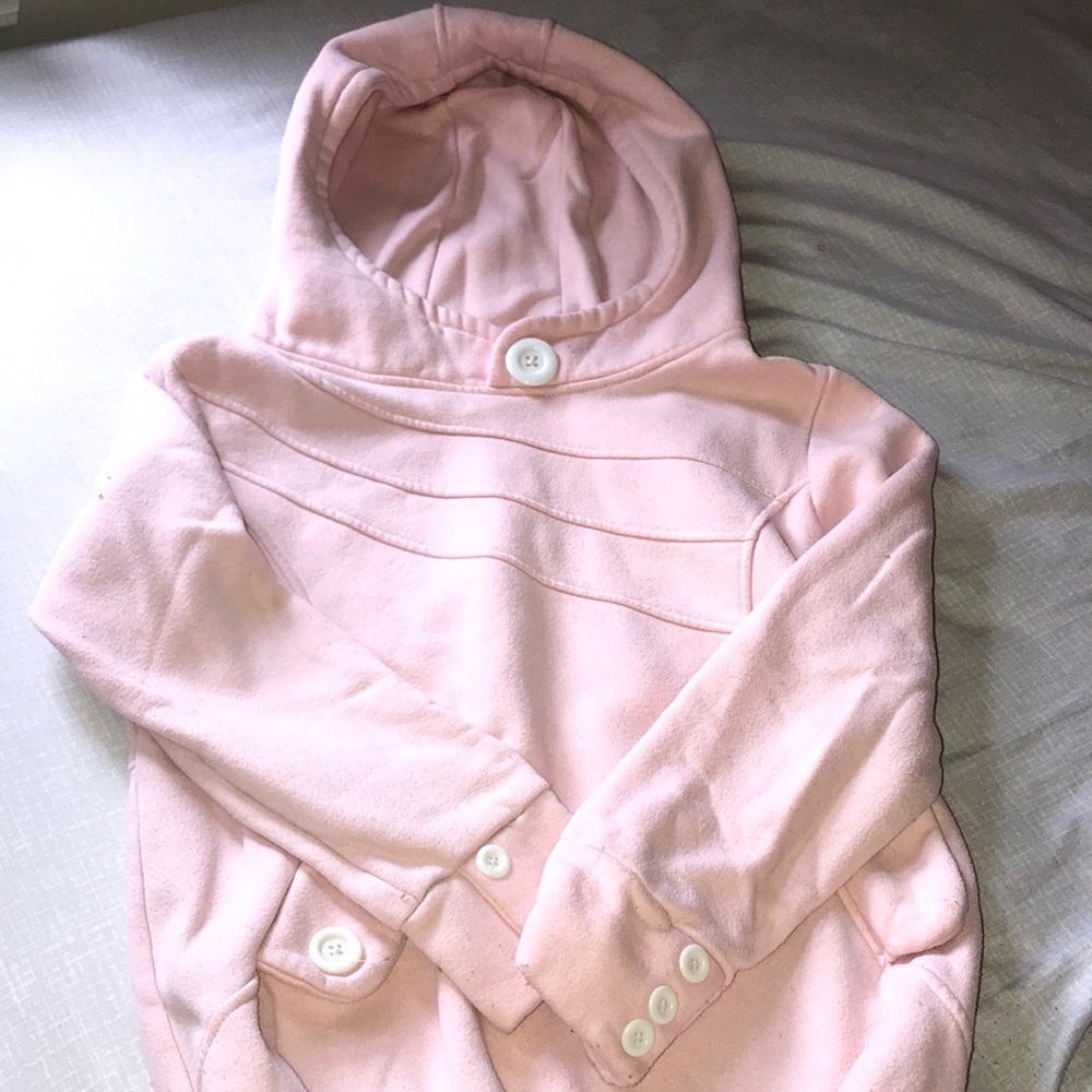 Pink sweater dress